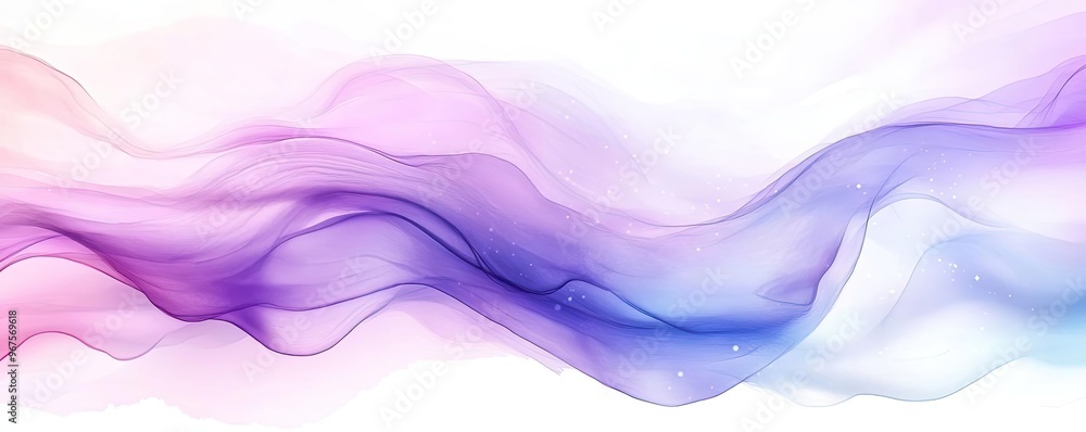 Poster a beautiful blend of pastel colors flowing smoothly, creating an elegant abstract wave. perfect for 