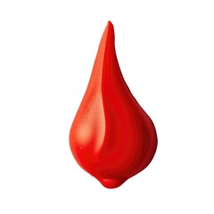Obraz premium Red Drop Isolated Photo Png.