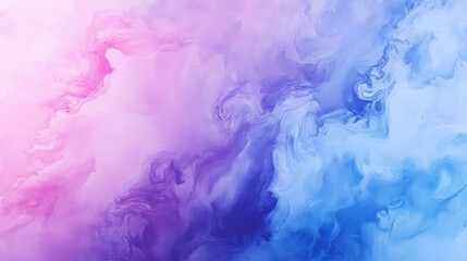 A stunning abstract background featuring soft swirls of pink and blue hues, perfect for creative projects and digital designs.