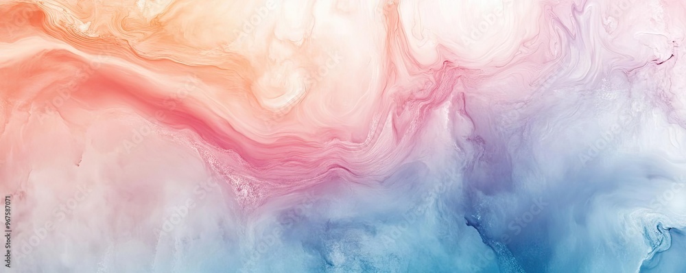 Poster soft colors blend seamlessly in this abstract background. perfect for creating a calm and tranquil a