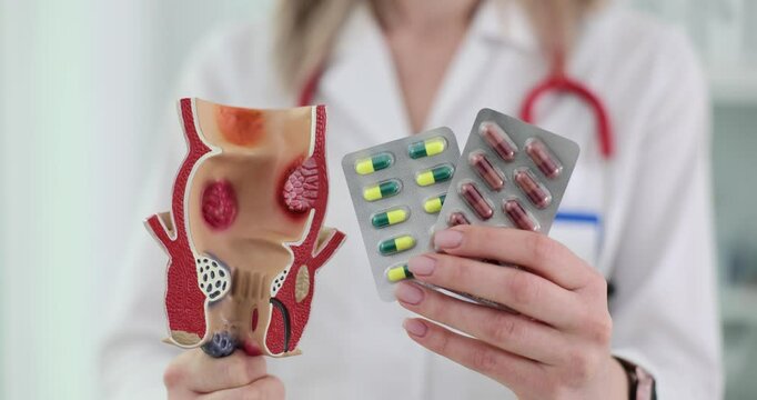 Study of human anatomy with digestive system and use of drugs in clinic