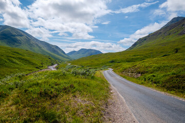 Glen Etive in Scotland