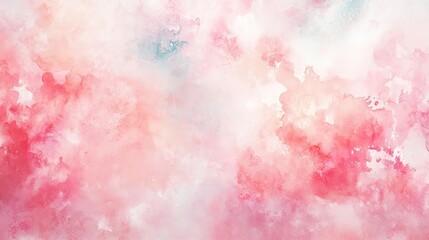 A soft and dreamy watercolor texture with gentle pink hues, ideal for backgrounds and artistic projects.