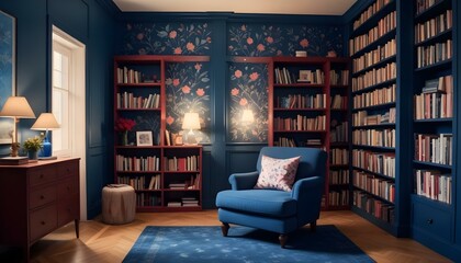 Photo interior modern design room 3d illustration;