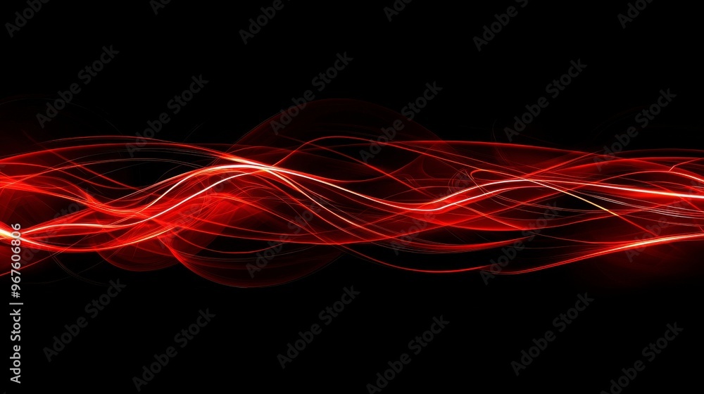 Poster a realistic illustration depicting high-speed curves enhanced with neon effects, depicting the dynam