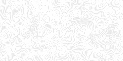 	
Vector topo map seamless wave topography map pattern camping grid cartography diagram black and white geometric carve wave line. abstract landscape topography line map wavy texture design background