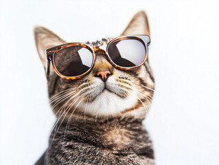 cat wearing sunglasses