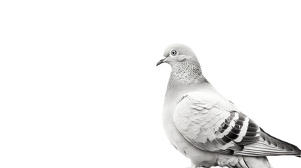 Fototapeta premium Pigeon Isolated on Png Background.