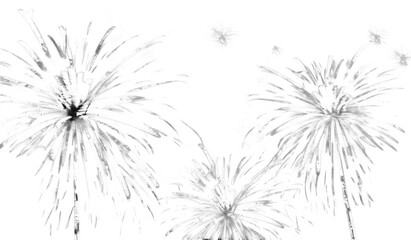  Exploding Fireworks Celebration Png Background.