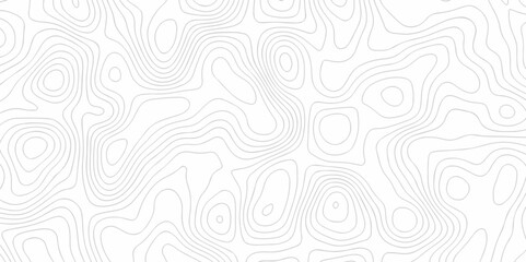Obraz premium Abstract topo map seamless wave topography map pattern camping grid cartography diagram black and white geometric carve wave line. landscape topography line map wavy texture design background.