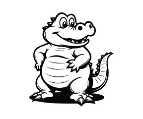 Fototapeta premium Alligator Vector