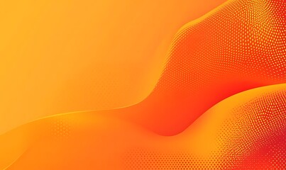 Minimal Orange smock shape line  Background: 