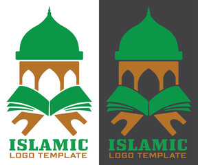 Islamic logo design template