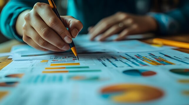 A business team working together, sharing documents and discussing key points, emphasizing the importance of collaboration and strategic planning.