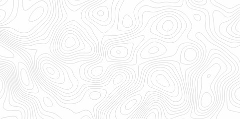 Abstract topo map seamless wave topography map pattern camping grid cartography diagram black and white geometric carve wave line. landscape topography line map wavy texture design background.