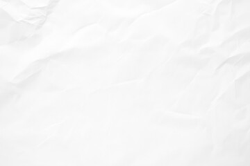 PNG White paper texture background crumpled wrinkled.