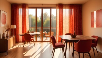 Photo interior modern design room 3d illustration;