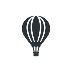 air balloon transportation logo vector illustration template design