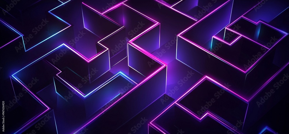 Poster abstract digital background. copy space. based on stock image