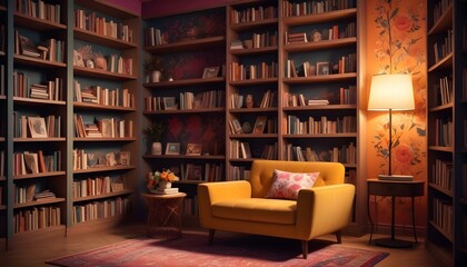 Photo interior modern design room 3d illustration;