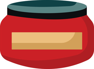 hair cream vector illustration