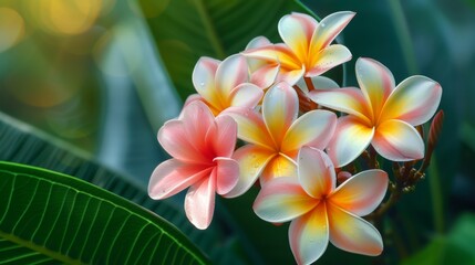 Naklejka premium frangipani 