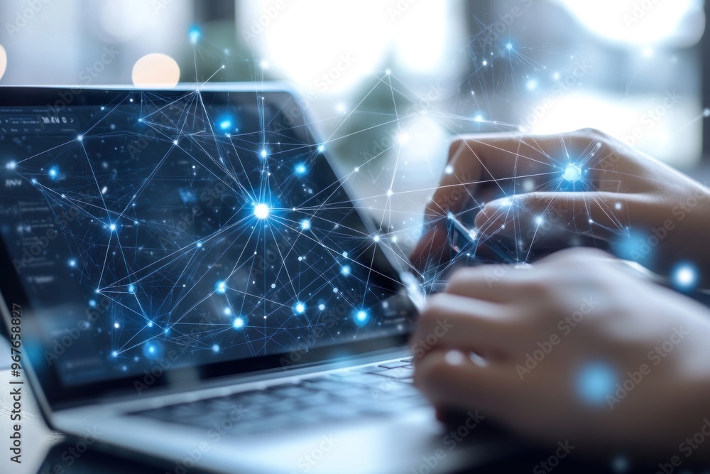 Poster connecting the dots: digital networking