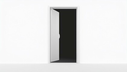 emergency exit white backgraund