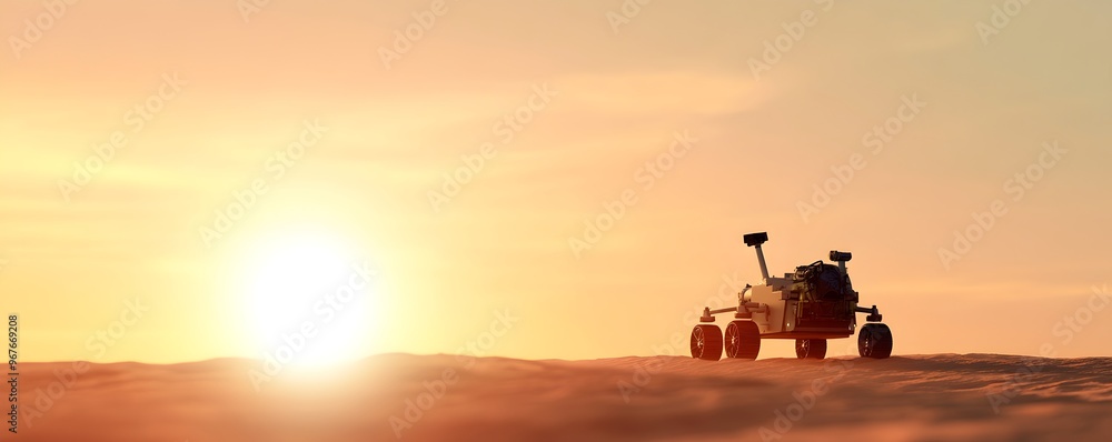 Poster Robotic Exploration on Distant Planets - Advanced Rover Navigating Extraterrestrial Landscapes for Groundbreaking Space Mission Discoveries in Robotics  Navigation