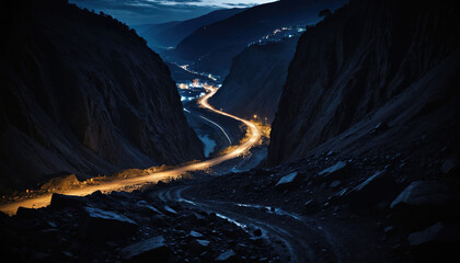 City Wanders in Cloudy Summer: The Pathfinder's Odyssey Immersed in Landslide