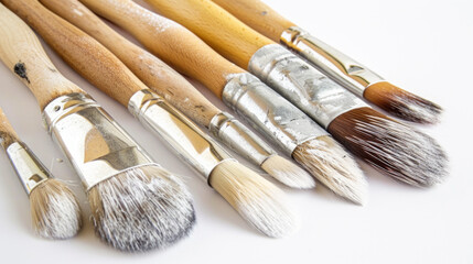 Fototapeta premium Pastry Brushes: Brushes for applying egg wash, glazes, and other liquids to baked goods