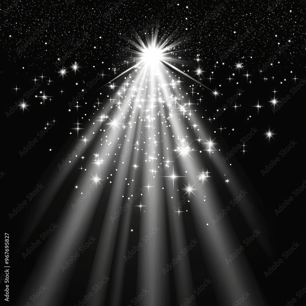 Poster the cover image of this website features a star burst with sparkling stars, sparkles and glitter. th
