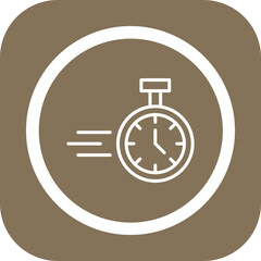 Fast Time Vector Icon Design