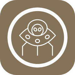 Alien Vector Icon Design