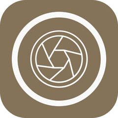 Aperture Vector Icon Design