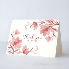 Thank You Pink Color Photo