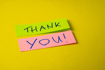 thank you, yellow background, note day, note, december, 