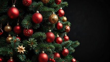 New Free Close-up on a beautifully decorated Christmas tree best Background 