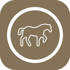 Horse Vector Icon Design