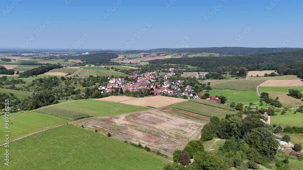 Canvas Prints Wiebelsbach im Odenwald