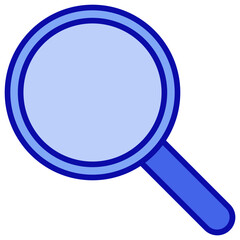 Search Blue Icon