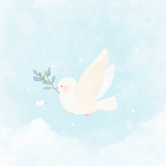 Fototapeta premium Dove of Peace.