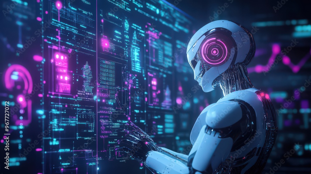 Poster data science leverages machine learning and ai technology to extract actionable insights from large 