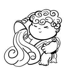 Water bearer zodiac sign