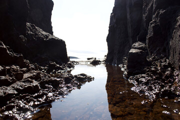 Fototapeta premium Cave in the sea