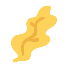 黄色の葉イラスト⭐︎PNG