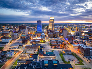 Downtown Omaha, Nebraska, USA Cityscape