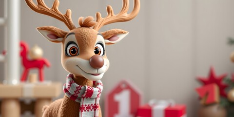 Fun-Loving Reindeer 