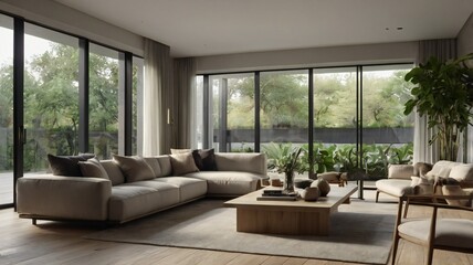 Fototapeta premium Modern Interior Design Styles From Mid-Century to Organic and Beyond