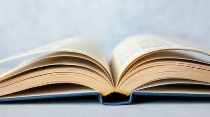 Illuminated Pages, an open book radiating light, symbolizing the transformative power of knowledge on International Literacy Day, inspiring minds and fostering learning.
